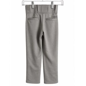 Adidas Kids Grey Aeroready Baseball Pants Double Snap Closure Size XXS